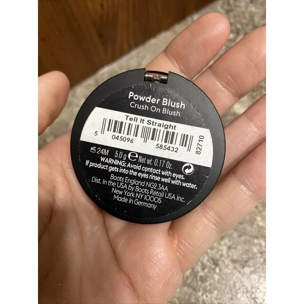 C.Y.O By‎ Boots Powder Blush Crush On Blush Tell It Straight 5g New